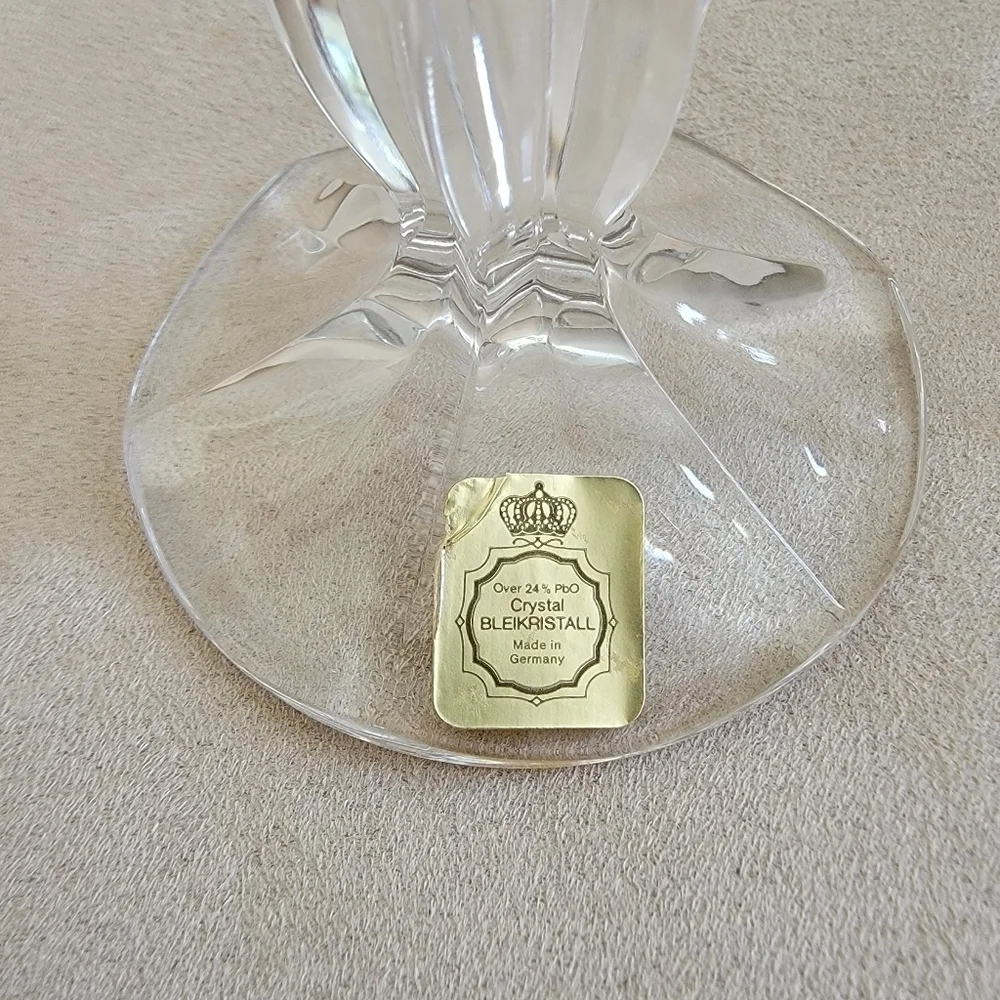 Gorham Crystal Candle Holder ( 2 pc)